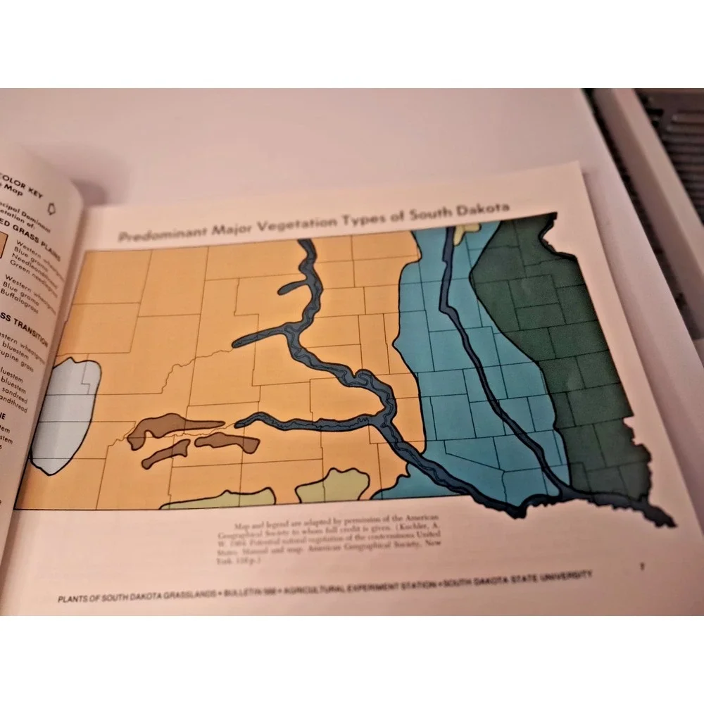 Plans of South Dakota Grasslands Photo Book Michael P. Berman 2015 Softcover